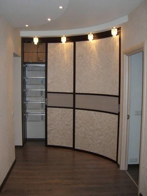 Варианты прихожей со шкафом. Разновидности