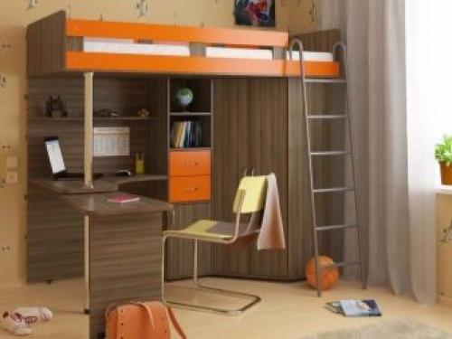 Дизайн 1 комнатной квартиры 35 кв м. Организация зон для двух взрослых и маленького ребенка 11