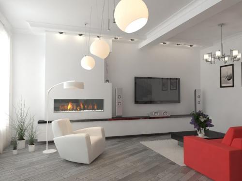 Белая гостиная мебель. Серо-белая гостиная или изысканная строгость