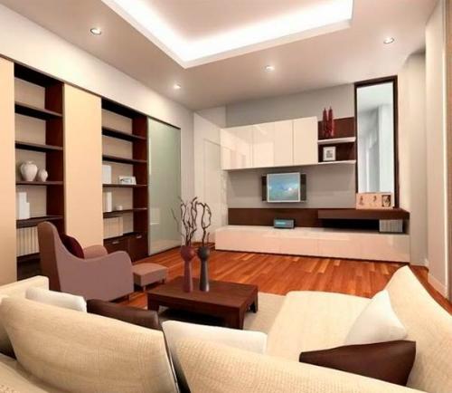 Как оформить гостиную в современном стиле. Стиль 02