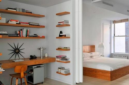 Гостиная комната с выделением зон. Гостиная с рабочим местом: тонкости зонирования помещения 11