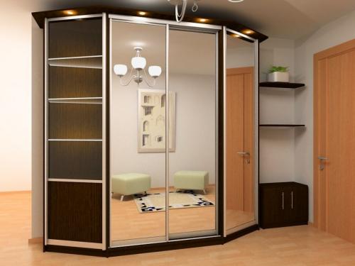 Угловые шкафы в прихожую. Угловая прихожая – обзор лучших вариантов оформления прихожей стильным интерьером (85 фото)