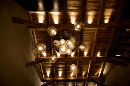 Гостиная в стиле шале