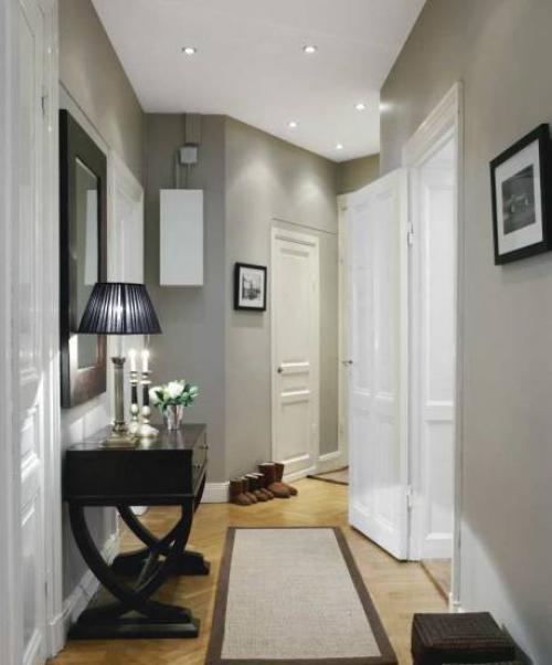 Дизайн маленькой узкой прихожей. Стилистика дизайна длинной прихожей 20