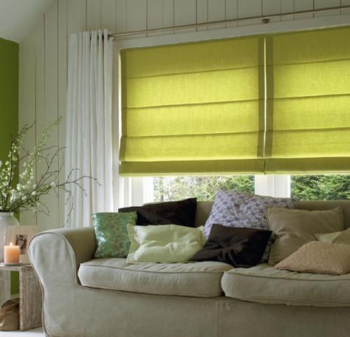 Римская штора с ламбрекеном. Почему стоит выбрать римские шторы для кухни 15