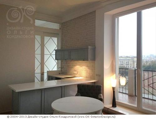 Ремонт и дизайн однокомнатной квартиры. Дизайн-проект ремонта однокомнатной квартиры в Звенигороде 15