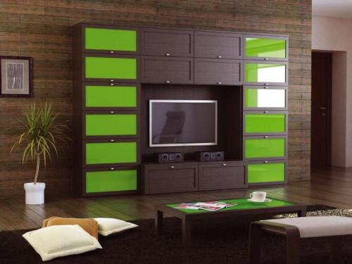 Корпусная мебель для гостиной. Как выбрать корпусную мебель в гостиную, фото помещений в современном стиле