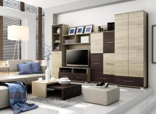 Современные стенки для гостиной. Современные стенки 09