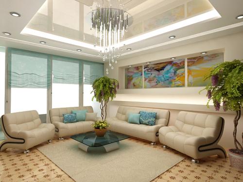 Современный интерьер зала в квартире. Цветовая схема зала в квартире