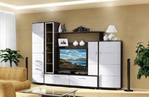 Современные стенки для гостиной. Современные стенки 08