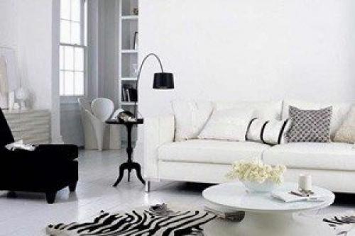 Дизайн квартиры в черно белых тонах. Оригинальное решение для интерьера маленькой квартиры 24