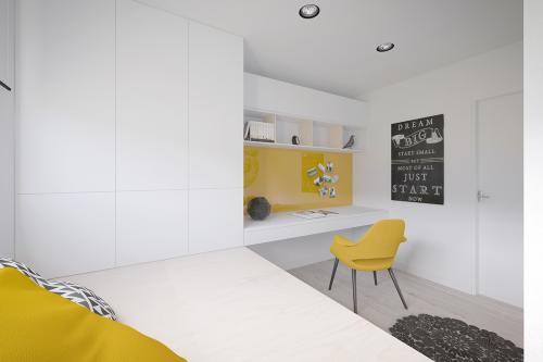 Дизайн квартиры в черно белых тонах. Оригинальное решение для интерьера маленькой квартиры