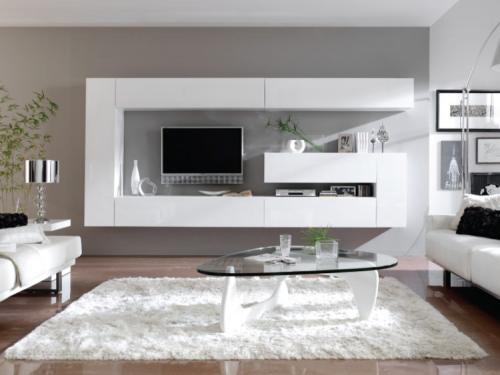 Стенка мебельная в зал. Разновидности конструкции горки