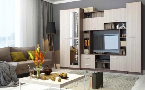 Современные стенки для гостиной. Современные стенки 06
