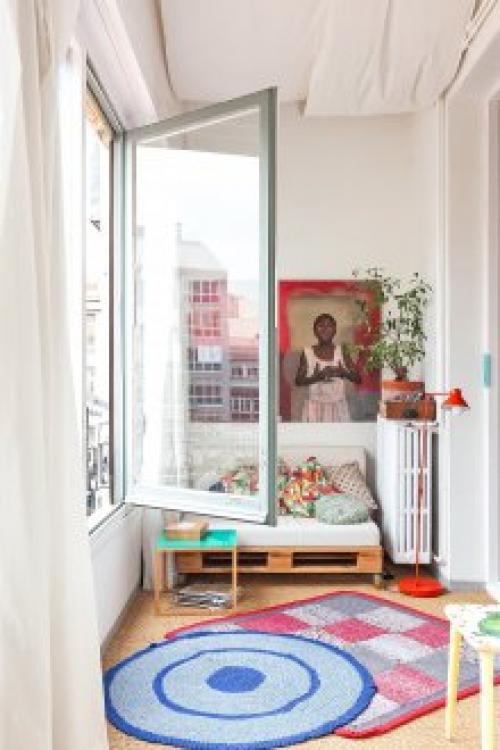 Дизайн однокомнатной квартиры для семьи с ребенком. Из одной комнаты – две