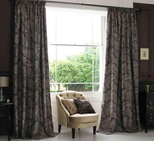 Как оформить шторами дверной проем без двери. История декоративного элемента 03