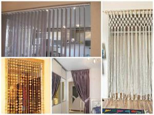 Как оформить шторами дверной проем без двери. История декоративного элемента 01