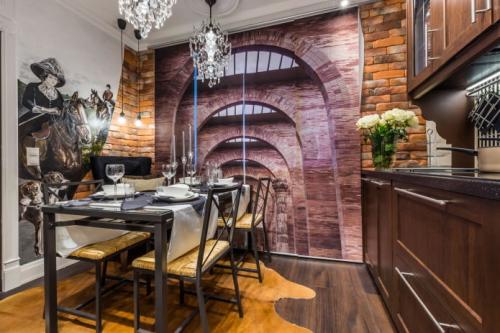 Дизайн обои для кухни. Виды обоев для кухни: особенности материала 01