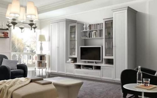 Гостиная в белом цвете. Что дает белый цвет в гостиной