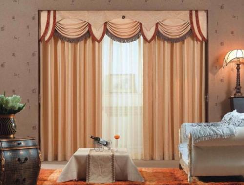 Как оформить шторами дверной проем без двери. История декоративного элемента 04