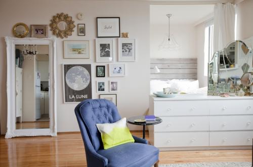 Дизайн квартиры однокомнатной квартиры-студии. Минимализм 11