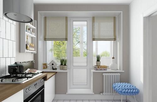 Дизайн штор для окна с балконной дверью. 5 способов красиво оформить окно с балконной дверью