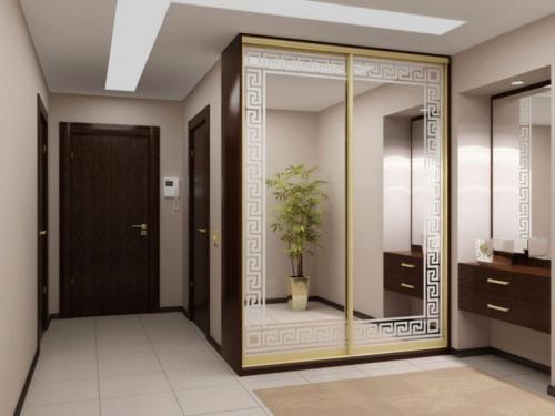 Шкаф в прихожую коридор. Правильно ставим мебель 23