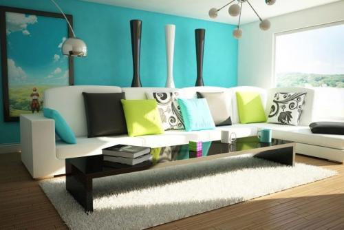 Цвет в зале стен. Рекомендации по подбору цвета для оформления гостиной 22