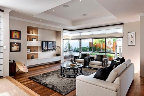 Стены разного цвета в гостиной. Идеальный цвет для гостиной: выбор оптимального решения для гармоничного интерьера