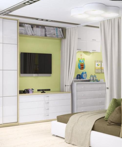 Дизайн интерьер однокомнатной квартиры. Советы по выбору дизайна однокомнатной квартиры 02