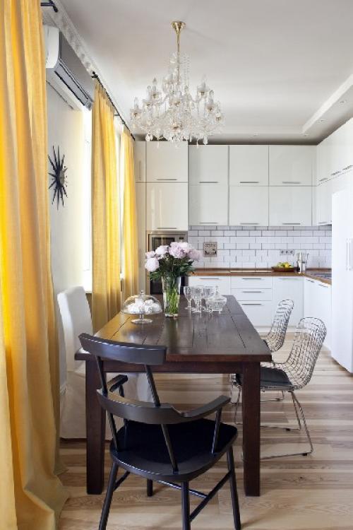 Мебель в современном стиле для кухни. Выбор мебели и техники 07