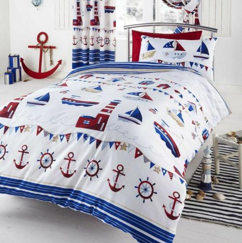 Шторы с якорями. Шторы в детскую в морском стиле — лучшие интересные идеи на 50 фото