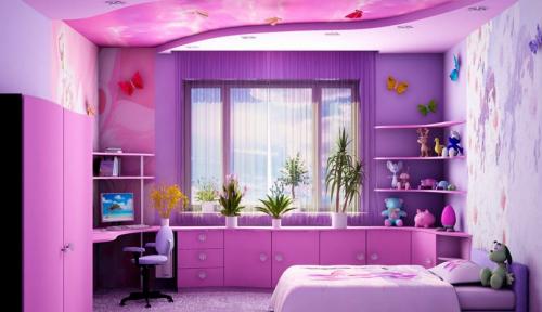 Тюль в детскую в морском стиле. Оформление комнаты для девочки