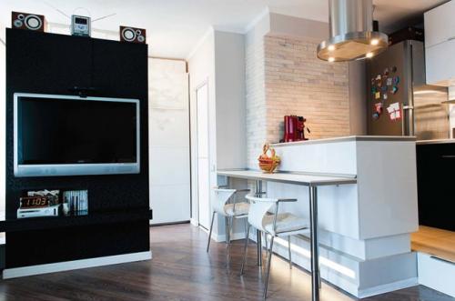 Интерьер квартиры однокомнатной квартир.  Интерьер однокомнатной квартиры 35 кв м в фотографиях 11