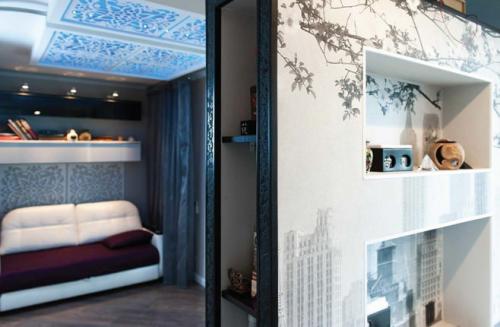 Интерьер квартиры однокомнатной квартир.  Интерьер однокомнатной квартиры 35 кв м в фотографиях 17