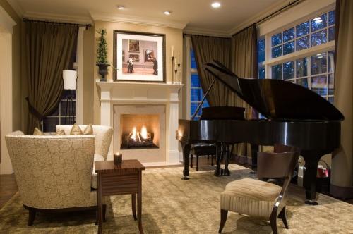 Цвет зала в квартире. Интерьер небольшого зала