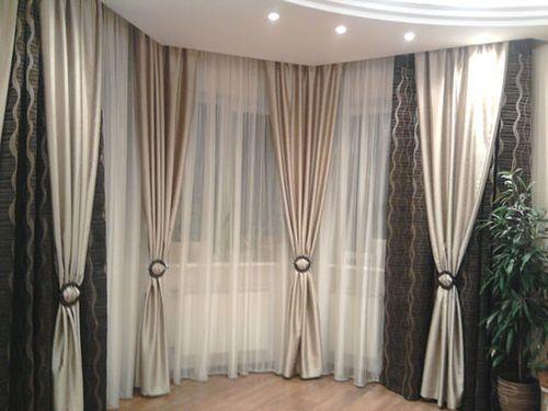 Модные шторы в зал. Маленькие нюансы штор в зал