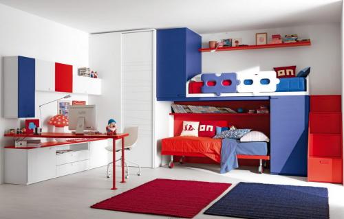 Черная мебель для спальни. Темный цвет в спальне 06