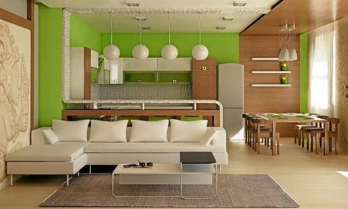 1 ком квартиры дизайн. Форма комнат 25