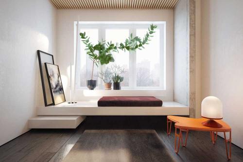 Дизайн однокомнатной квартиры 2019. Светлый дизайн квартиры 2019. Фото проекта