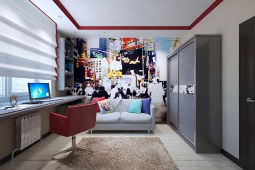 Стол для подростка у окна. Выбираем материалы для столешницы в детскую