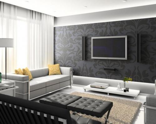 Шторы синие с серым. Шторы к серым обоям — возможные сочетания серых стен со шторами в современном дизайне (125 фото)