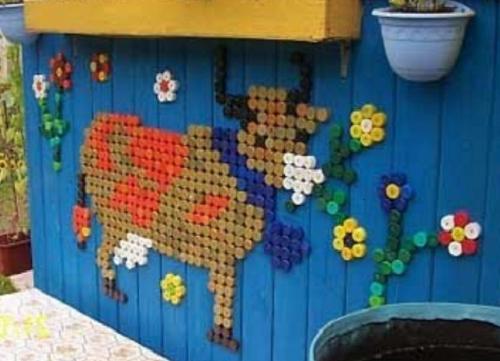 Красивые идеи для дачи. Идеи оформления забора на даче 15