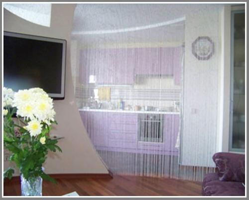 Шторы нити на кухню короткие. Что представляют собой шторы нити