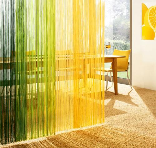 Шторы на кухню веревочные. Содержание