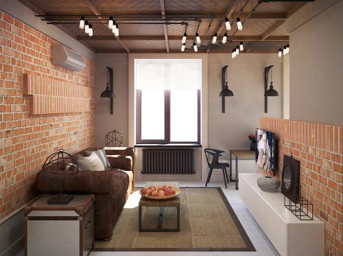 Студия в стиле лофт. Интерьер квартиры-студии в стиле лофт: особенности и фото