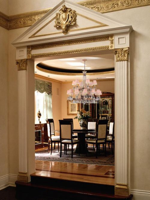 Как оформить дверной проем на кухню. 5 лучших материалов для оформления дверного проема на кухню