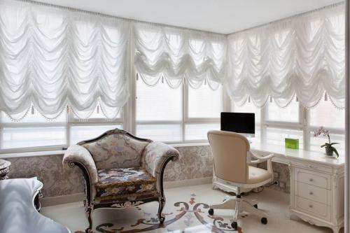 Дизайн штор 2019 новинки. В каком стиле оформить оконный проем 15