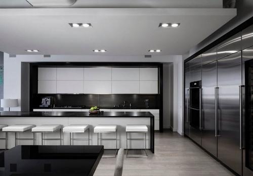 Мебель в стиле хай-тек описание. Кухня в стиле Хай-тек