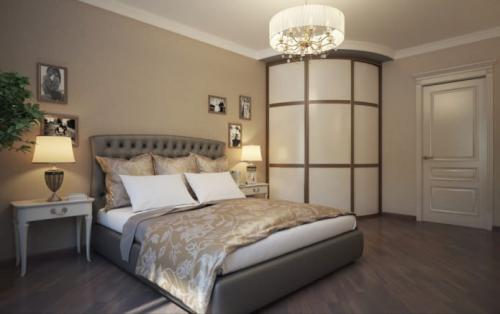 Встроенный шкаф угловой в комнату. Встроенный